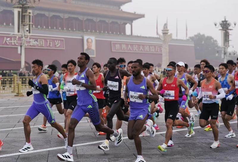 2024 贝壳北京马拉松：埃塞俄比亚选手