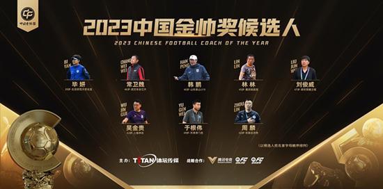 2023 中国金球奖候选名单出炉，海港申